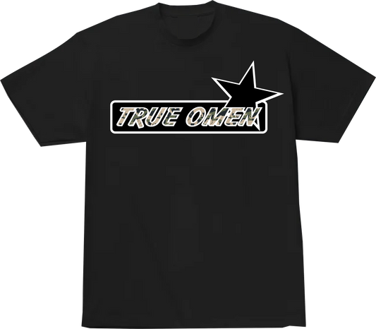 True Omen Luxury Elephant print Short Sleeve